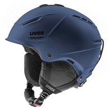 uvex 스키 스노우보드 헬멧 매트컬러 다이얼식 사이즈조정 p1us 2.0, 딥스페이스 매트