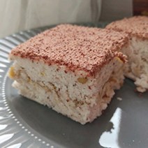 조현제떡연구소 귀리호두팥설기 130g 16p 소금설탕조절 맞춤설기 답례떡 개업떡 고사떡 아침식사대용 떡선물 등산간식 명절선물 추석 설날, 저염 저당, 호두팥설기