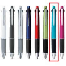 유니 제트스트림 멀티펜 4색&샤프 MSXE5-1000-38 MSXE5-1000-05 MSXE5-1000-07, 0.7 라이트블루(8)