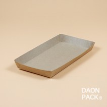 [KY 3호] 일회용 크라프트 트레이 김밥 분식 떡집 포장용기 1box 1000개