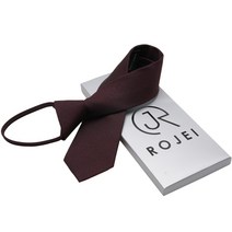 로제이 로제이 무지 혼방 자동넥타이 케이스 증정 RTK007_WI