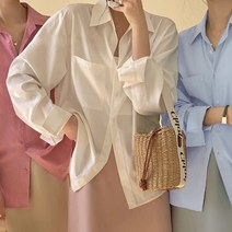 코코블랑 여성용 스프링 시어 셔츠
