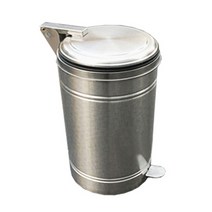 페달휴지통 스텐휴지통, 신형75L(385*690)
