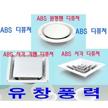 동양환기 ABS사각각형디퓨져 ABS사각형디퓨져 ABS원팬디퓨져 닥트 수영장, ABS사각형팬200