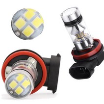 100W H4 H7 슈퍼 브라이트 20Smd Led 자동차 주간 주행 운전 안개등 램프 6000K 헤드 하이 로우 빔 전구 2, 02 6500K, 05 H11