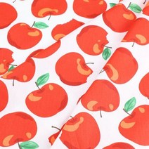 의류 재봉 천레몬 애플 코튼 천 패치 워크 원단 의류 드레스 DIY 침구 퀼트 재봉용 160cm x, 02 C