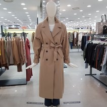 씨씨콜렉트 루즈핏 롱바바리 (E193NSI101