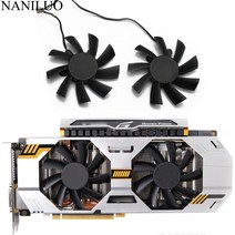 GTX760 2개/몫 GA92S2U 4Pin GTX 760 660Ti 680 770 익스트림 팬 ZOTAC GTX670 GTX660ti 비디오 카드 냉각, 한개옵션0
