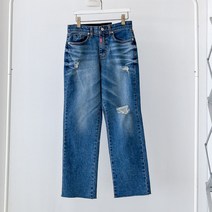 예담 찢청 구제 워싱 스판 배기 청바지 사이즈4가지 XL까지