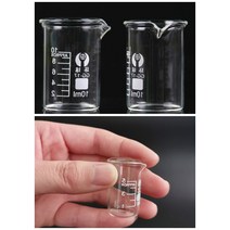 주방계량저울 측량저울 디지털저울 새로운 5/10/25/50ml 파이렉스 유리 비커 붕규산 GG-17 졸업 4 개, 한개옵션2, 한개옵션0, 한개옵션1