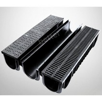 하수구관 도랑 이중벽관 우수 흄관 플라스틱 수로관, 03.A40-200x200x1000x40, 1개