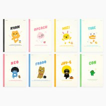카카오프렌즈 신학기 무선제본 노트 (내지유선), 네오