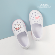 프로월드컵 [PWX]프로월드컵키즈 헬로키티 로 EVA실내화(WT)