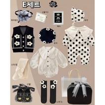 [18종모음]예쁜 베이비 여아 공주 아기옷 신생아 봄 가을 겨울 방한 우주복 패딩 니트 바디슈트 외출복 50일 백일 돌 출산선물