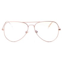 3025 오버사이즈 투브릿지 보잉 안경테 금테 안경