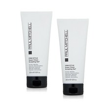 폴미첼 슈퍼 클린 스컬프팅 젤 펌홀드 하이 샤인 피니쉬 200ml Paul Mitchell Super Clean Sculpting Gel, 2개
