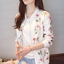 JUSTFORU 여성 슬림 긴팔 집업 바람막이 하프코트 얇은 점퍼