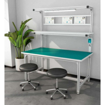 프로파일 서스 작업대 공장 산업용 제전 포장 조립대, 양면 240x120x180 작업대