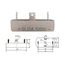 QL0A 단상 다이오드 브리지 정류기 000V, 07 QL50A