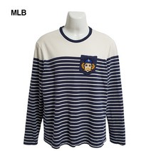 MLB스포츠 기본로고 데일리 포켓 긴팔티 105