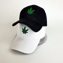 코코로맨틱 나무잎 자수 명품 볼캡 야구모자