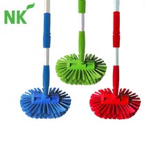 [식공구] 엔케이 탱크 청소솔 (1.6~3M 길이조절 봉포함) / 주방용품 식품공장 업소용 HACCP, 초록, 1개