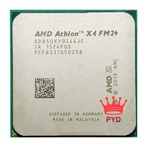 AMD Athlon X4 850 3.2 GHz 쿼드코어 CPU 프로세서 AD850XYBI44JC 소켓 FM2 +, 한개옵션0