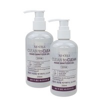 [마린클린]클린투클린 휴대용 손소독젤 펌프형 250ml 1+1[poiu+5829!!], 쿠팡 1