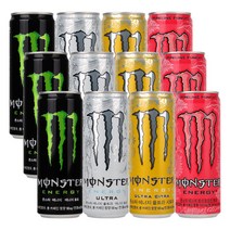 몬스터에너지 버라이어티 몬스터A세트 (355ml x 12캔)