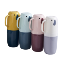 어린이집 양치컵 초등학교 양치컵세트, 휴대용 양치컵E 블루