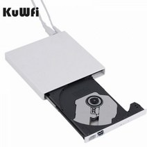 cd룸 외장 드라이브 DVD ROM CD RW USB 20 CDDVD 플레이어 콤보 리더 Book Windows1078 용 OS Portatil 쓰기, A _WHITE