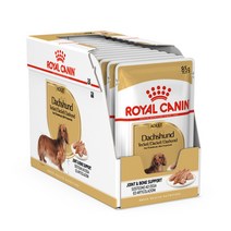 로얄캐닌 닥스훈트 어덜트 파우치 85g x 12개, 단일속성