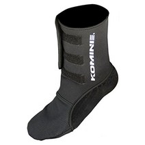 Komine Neoplane 발목 따뜻한 검은 색 무료 AK-075 595 바람 방전, 상품명참조