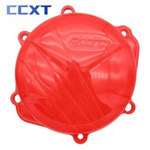 바이크 오토바이 튜닝 바이크 외장 부품 플라스틱 워터 펌프 가드 클러치 커버 점화 엔진 보호대 혼다 CRF, 01 Red Clutch