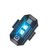 범용 경고등 자전거 충돌 방지 깜박이 미등 미니 LED 신호등 드론 비행기 스트로브 라이트 7 색, [01] 1pc