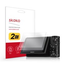 스코코 소니 DSC-RX100M5A 슬립 올레포빅 액정보호필름 2매, 단품, 2개