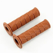 오토바이 프레임 부품 고무 클래식 빈티지 22MM 모토 핸들 바 빈티지 레트로 할리 스타일 부품 유니버설 모, 14 3 coffee