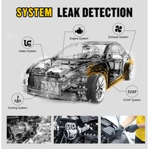 가스 분석기 디텍터 AUTOOL SDT-206 자동차 연기 감지기 누출 탐지기, 한개옵션0