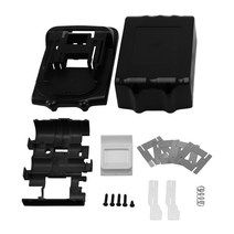 Li-Ion 전동 공구 배터리 케이스 교체 BL1830 Makita 18V BL1840 BL1850 플라스틱 쉘, 하나, 검은 색