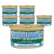 내추럴발란스 오리지날 울트라 포뮬라 캣 푸드 캔 6p, 오션피쉬, 85g, 6개