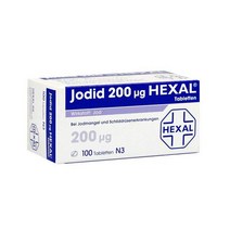 Hexal 요오드 200mg 100정