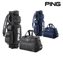 핑 골프 21 신제품 SC LM 경량 캐디백세트 공용, 네이비