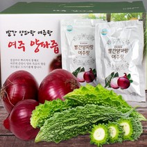 1등농장 친환경 빨간양파 여주즙 110ml x 50팩 HACCP 인증 무농약 직접재배 생산, 양파여주즙 110ml x 50팩