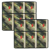 LG생활건강 세수 손세정 즉염 대나무 추출물 죽염비누 비누, 12개입, 100g