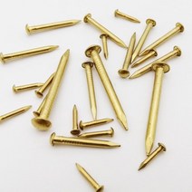 쥬얼리보관 보석함 엔틱 열쇠 악세사리 황금 직경 100 1.2 2 1.5mm 순수 구리 작은 미니 라운드 헤드 네일, 14 10pcs 2.8x50mm, 한개옵션1