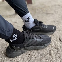 LVS 시그니처 스포츠 양말 중목, 화이트