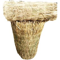 볏짚 월동자재 수목보온재 바닥깔개 지붕덮게 짚방풍막, 가로세로1Mx8M