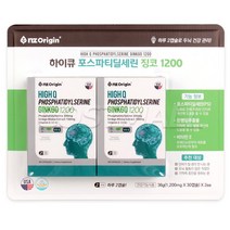 HIGH Q 하이큐 포스파티딜세린 징코 1200mg x 60캡슐 코스트코