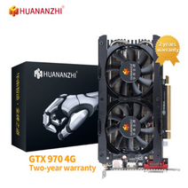 HUANANZHI GTX 1050TI 4G GTX970 4G 그래픽 카드 새로운 오리지널 128Bit GDDR5 NVIDIA Geforce GTX 960 1050 1660 비디오