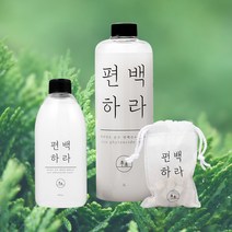 편백하라 편백수 천연탈취제 편백오일함유 1000ml 리필용, 500ml + 1000ml + 큐브
